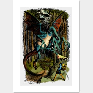 Alice Slays the Jabberwock Posters and Art